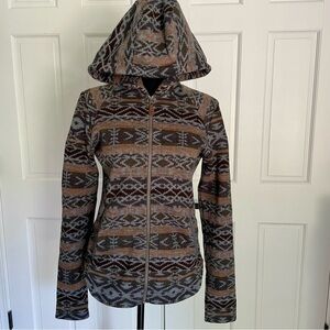 Sherpa Women's Lumbini Full Zip Hoodie in Kharani Multi Small